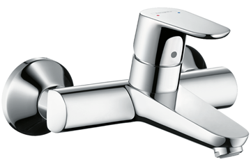 HANSGROHE FOCUS umyvadlová nástěnná baterie, EcoSmart, chrom