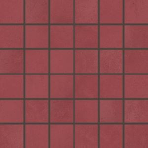 RAKO BLEND mozaika 30x30(5x5) cm, lepená na síti, mat, bordó