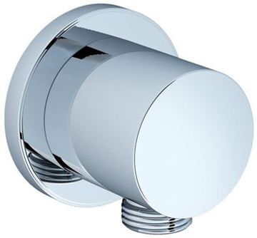 RAVAK 701.00 stěnový vývod sprchy 60x51mm, chrom 