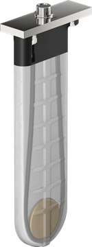 HANSGROHE SBOX vrchní sada s hadicí 1450mm, pro instalaci na okraj vany, chrom