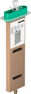 HANSGROHE SBOX základní těleso pro montáž na okraj vany nebo na sokl