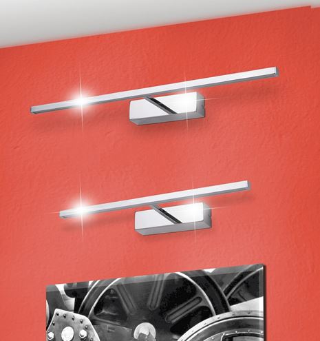 RABALUX PICTURE SLIM nástěnné LED svítidlo, 4000 K, 554 lm, 595 mm, chrom 3910 Obrázek - fotka