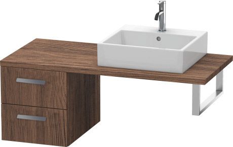 CONCEPT 450 nízká skříňka 40x54,8x44 cm, 2 zásuvka, tmavý ořech XB54360CP21 Obrázek - Hlavní obrázek