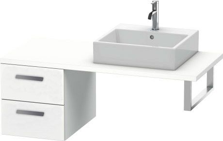 CONCEPT 450 nízká skříňka 40x54,8x44 cm, 2 zásuvka, matná bílá XB54360CP18 Obrázek - Hlavní obrázek