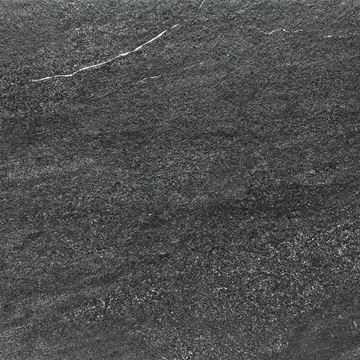 RAKO QUARZIT OUTDOOR dlažba 60x60x2 cm, mat reliéf, černá