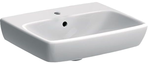 GEBERIT SELNOVA SQUARE umyvadlo 50 cm, s otvorem pro baterii a přepadem 500.310.01.7 Obrázek - Hlavní obrázek