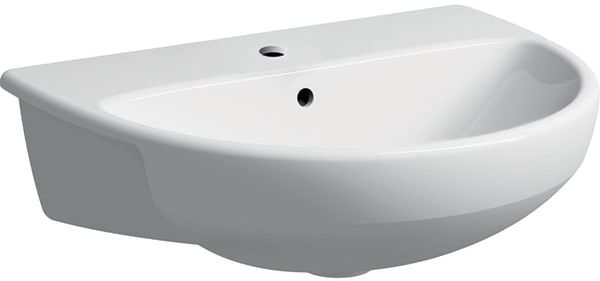 GEBERIT SELNOVA umyvadlo 55 cm, s otvorem pro baterii a přepadem 500.311.01.7 Obrázek - Hlavní obrázek