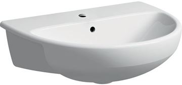 GEBERIT SELNOVA umyvadlo 55 cm, s otvorem pro baterii a přepadem