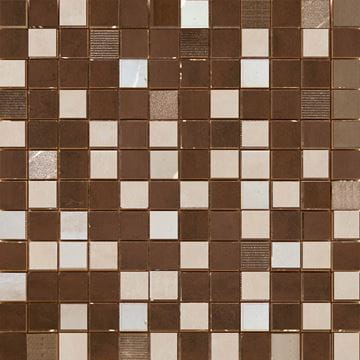 CIFRE OXIGENO mozaika 30x30 cm, lepená na síti, mat, brown