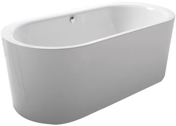 GKI SOFT volně stojící vana 185x90 cm, pro 2 osoby, akrylát SOBW18590OVSW Obrázek - fotka