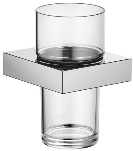 DORNBRACHT MEM nástěnný pohárek, sklo, chrom 83 400 780-00 Obrázek - Hlavní obrázek