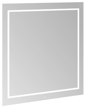 VILLEROY & BOCH FINION zrcadlo 80x75 cm, s osvětlením, s regulací teploty světla F6008000 Obrázek - Hlavní obrázek