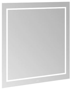 VILLEROY & BOCH FINION zrcadlo 80x75 cm, s osvětlením, s regulací teploty světla