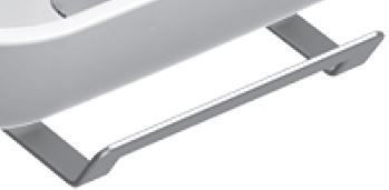 CONCEPT S držák ručníku 440 mm, chrom 0760500061 Obrázek - fotka