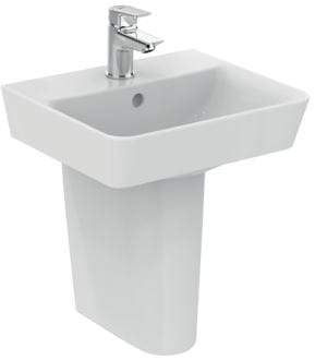 IDEAL STANDARD CONNECT AIR CUBE umývátko 40 cm, s otvorem pro baterii a přepadem E030701 Obrázek - fotka