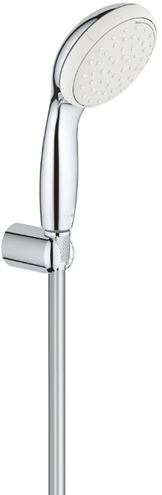 GROHE NEW TEMPESTA 100 sprchová souprava 3-dílná, ruční sprcha pr. 100 mm, 2 proudy, hadice, držák, Water Saving, chrom 26164001 Obrázek - Hlavní obrázek