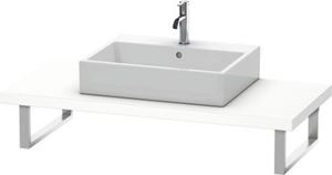 CONCEPT 450 deska pod umyvadlo s výřezem 100x55x4,5 cm, matná bílá
