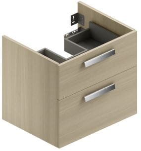 CONCEPT 200 skříňka pod umyvadlo 61,5x48,4x55 cm, 2 zásuvky, přírodní dub WU65CO2001428 Obrázek - Hlavní obrázek