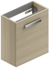 CONCEPT 200 skříňka pod umyvadlo 49,2x24,7x55 cm, 1 dvířka, panty vpravo, přírodní dub