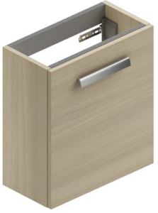 CONCEPT 200 skříňka pod umyvadlo 49,2x24,7x55 cm, 1 dvířka, panty vlevo, přírodní dub