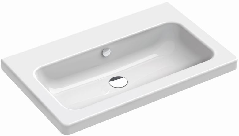 CONCEPT 200 umyvadlo 80 cm, bez otvoru pro baterii, s přepadem, concept clean PLUS 80CO200EXCBOH Obrázek - Hlavní obrázek