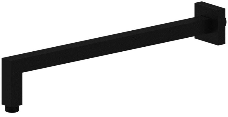 CONCEPT 200 BLACK sprchové rameno 400 mm, nástěnné, matná černá PM10011/MB Obrázek - Hlavní obrázek
