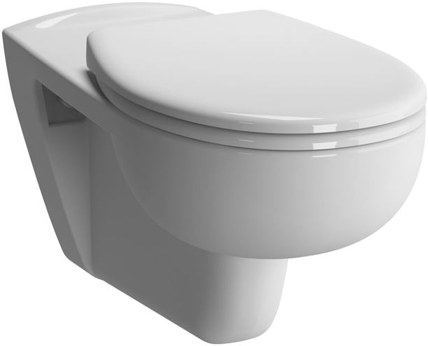 CONCEPT 100 bezbariérové závěsné WC, alpská bílá 5813N003-7201 Obrázek - Hlavní obrázek