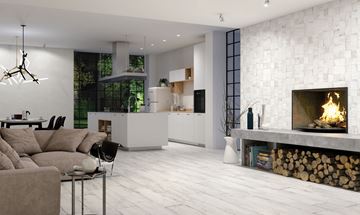 NAXOS CHAMAREL dlažba 23x100cm, white 94807 Obrázek - fotka