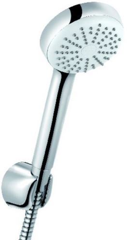 KLUDI LOGO 1S sprchová souprava 3-dílná, ruční sprcha pr. 96 mm, hadice, držák, chrom 6801005-00 Obrázek - Hlavní obrázek