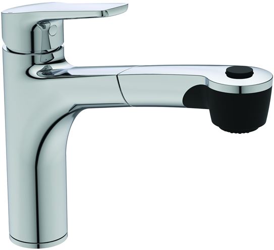 CONCEPT 200 dřezová baterie, s vytahovací sprškou, chrom BC601AA Obrázek - Hlavní obrázek