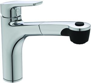 CONCEPT 200 dřezová baterie, s vytahovací sprškou, chrom