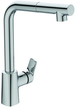 CONCEPT 200 dřezová baterie, s vytahovací koncovkou, chrom