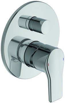 CONCEPT 200 vanová podomítková baterie, s přepínačem, chrom