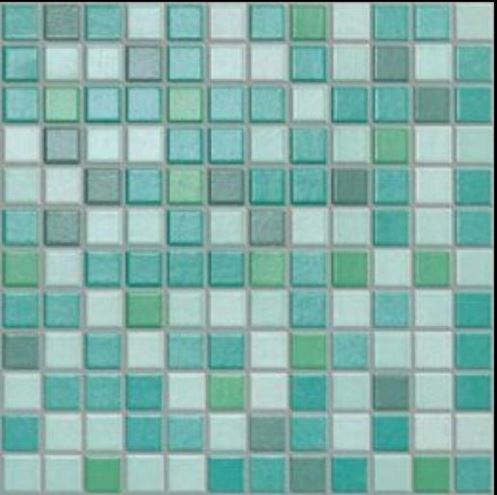 APPIANI MIX WELLNESS&POOL mozaika 30x30cm, 2,5x2,5cm, zelená XWEL706 Obrázek - Hlavní obrázek