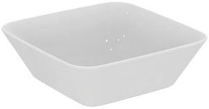 CONCEPT CUBE 2.0 umyvadlová mísa 40 cm, bez otvoru pro baterii, bez přepadu