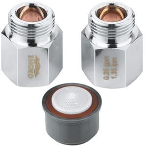 GROHE perlátor M24x1 a M22x1, vnější závit, ECO, chrom 