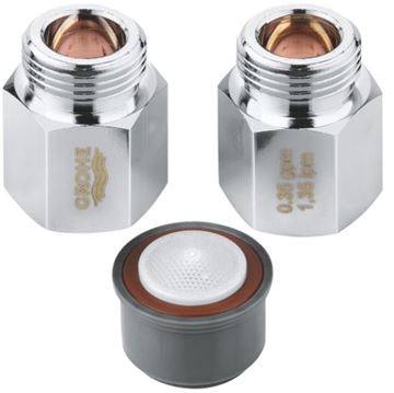 GROHE perlátor M24x1 a M22x1, vnější závit, ECO, chrom 