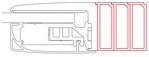 ROTH ELEGANT LINE EASY INSTALL nastavovací profil 10mm, l=2000mm, brillant