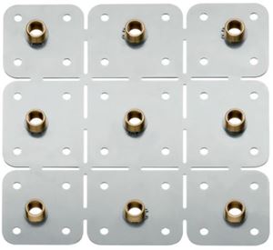 AXOR SHOWER COLLECTION montážní pomůcka 350x350mm
