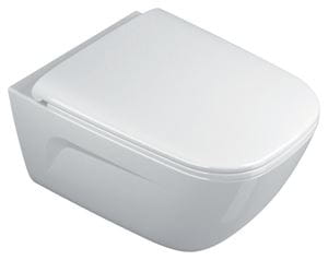 CONCEPT 300 závěsné WC, Rimless splachování, Cataglaze