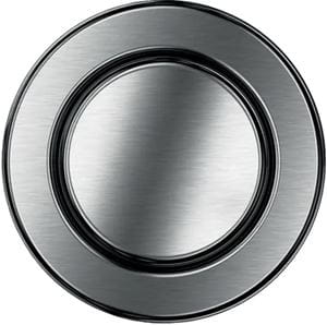 GEBERIT ovládací tlačítko splachování, Start/Stop, s pneumatickým ovládáním, ocel/plast, kartáčovaný nerez