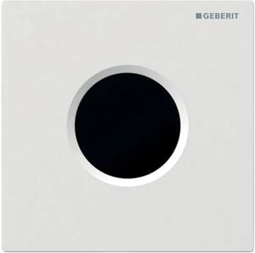 GEBERIT 01 senzorový splachovač pisoáru, napájení z baterie, alpská bílá