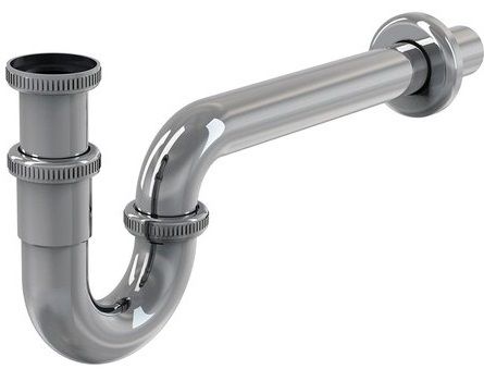 RAVAK designový sifon k umyvadlu DN32, s převlečnou maticí 5/4, chrom X01436 Obrázek - Hlavní obrázek