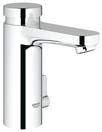 GROHE EUROSMART COSMOPOLITAN T umyvadlová stojánková baterie, s regulací teploty, samouzavírací, chrom 36317000 Obrázek - Hlavní obrázek