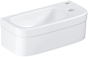 GROHE EURO CERAMIC umývátko 37 cm, s otvorem pro baterii, bez přepadu
