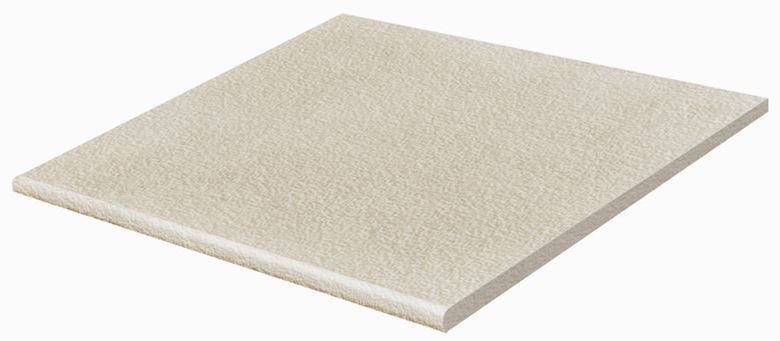 RAKO REBEL OUTDOOR schodovka 60x60x2cm, mat reliéf, béžová DCH66743 Obrázek - Hlavní obrázek