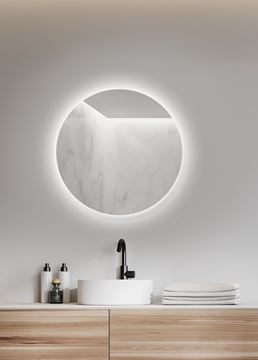 AMIRRO AMBIENTE zrcadlo 60 cm, s osvětlením 411-019 Obrázek - fotka