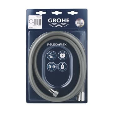 GROHE RELEXAFLEX sprchová hadice 1750mm, hladká, AntiFold, plast, chrom 28154001 Obrázek - fotka
