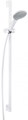 KLUDI FRESHLINE 1S sprchová souprava 3-dílná, ruční sprcha pr. 120 mm, tyč, hadice, bílá/chrom 6784091-00 Obrázek - Hlavní obrázek