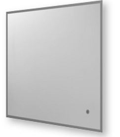 DŘEVOJAS NIGHT ZCO 60 zrcadlo 60x65 cm, reverzibilní, s osvětlením, s regulací stmívání a teploty světla, se senzorem